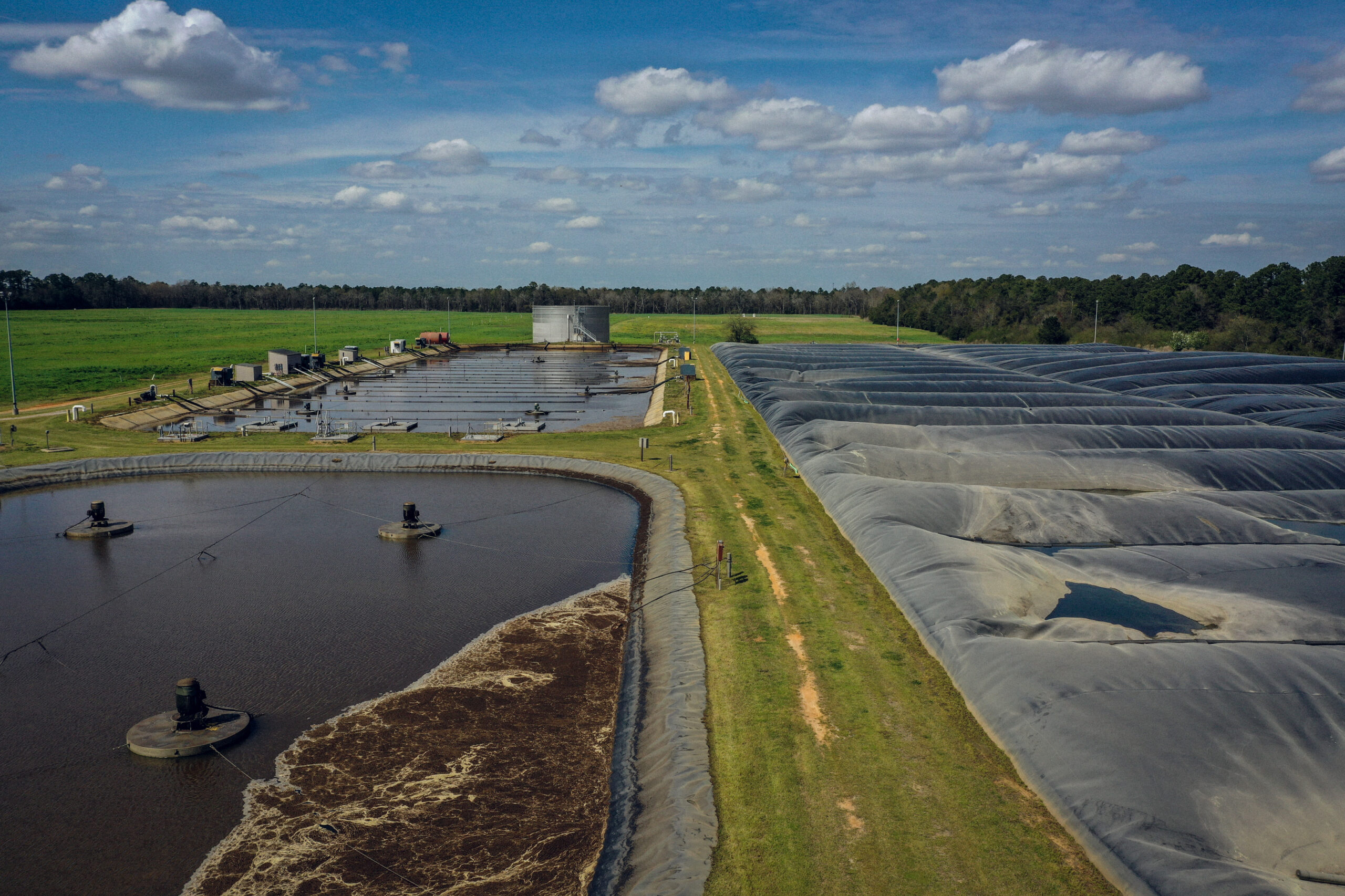 Digester lagoons
