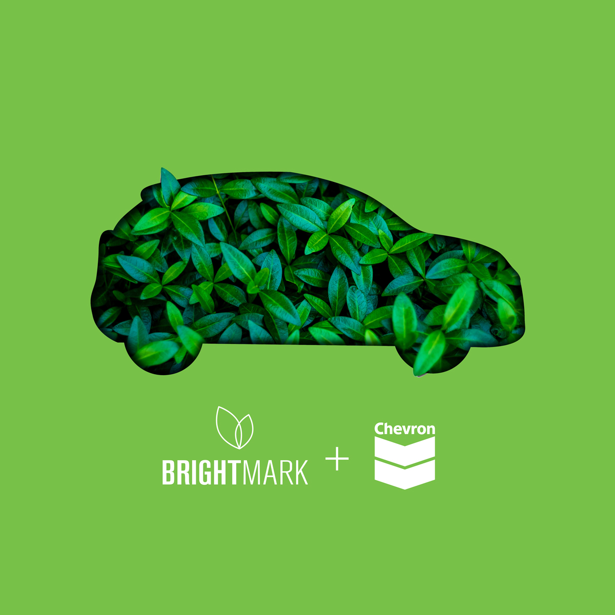 Brightmark x Chevron GreenCar logo