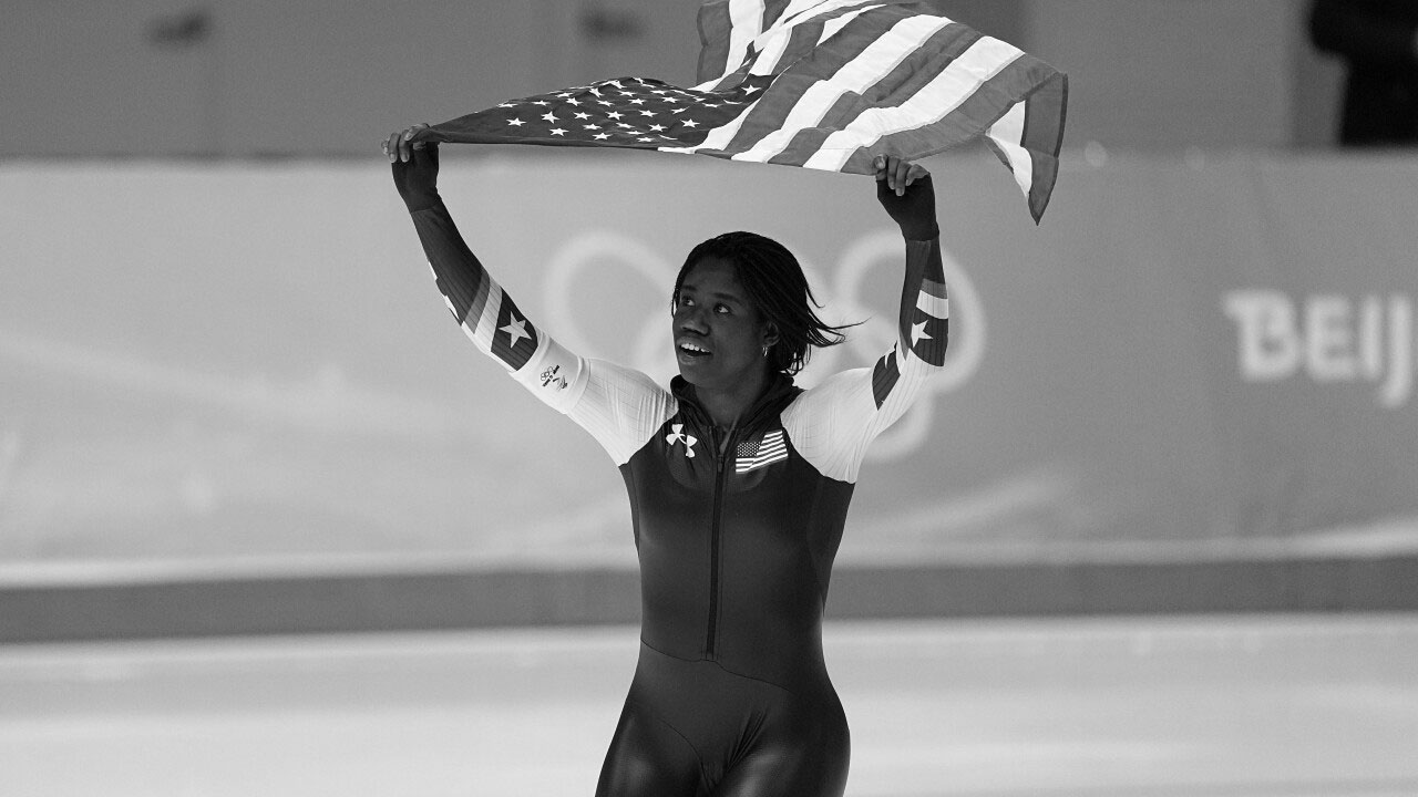 Olympic athlete Erin Jackson