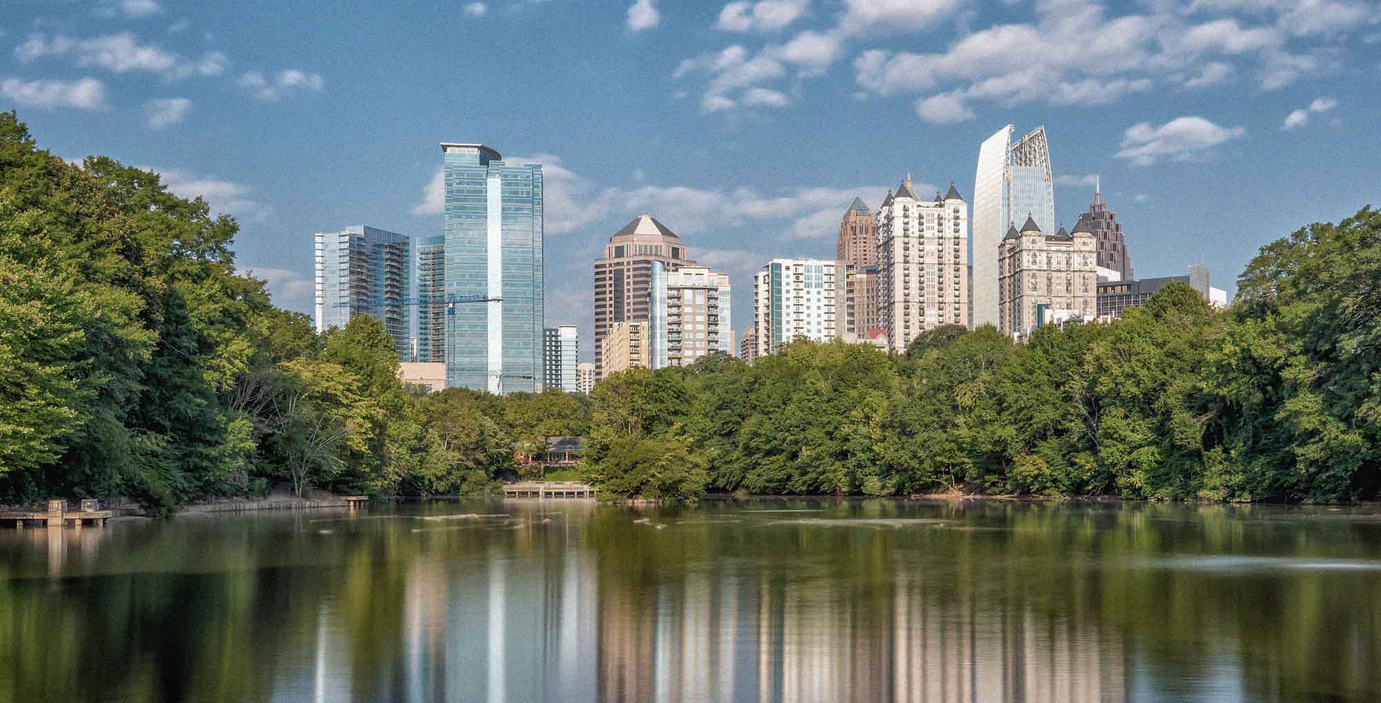 City scape view of Atlanta, Georgia