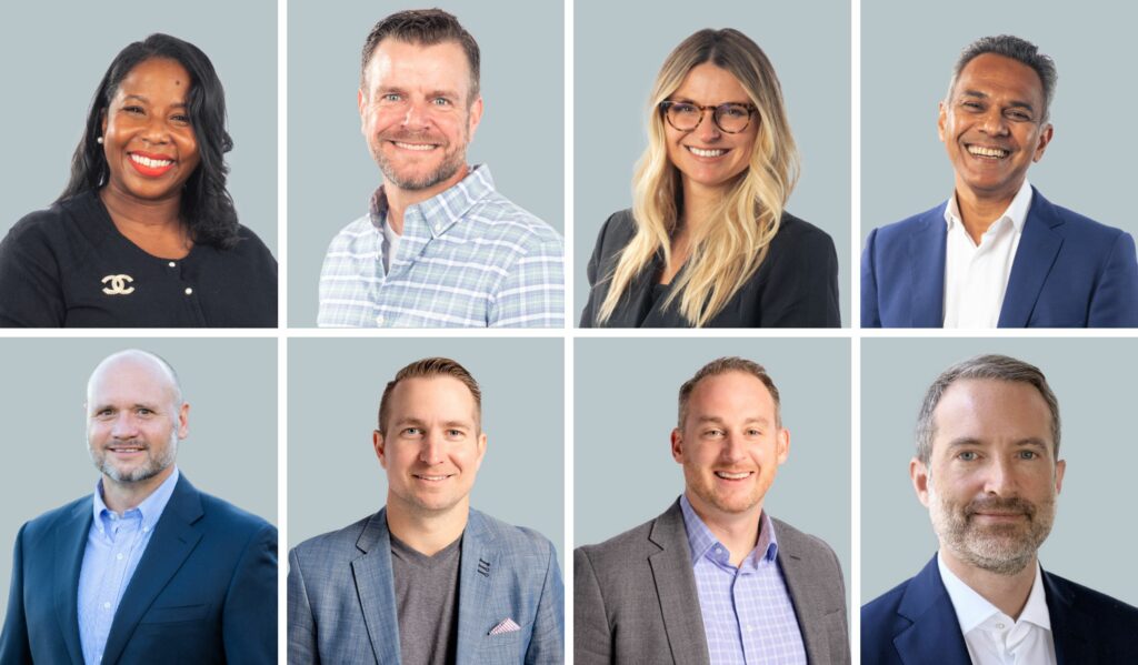 Compilation of headshots of Brightmark's executive team