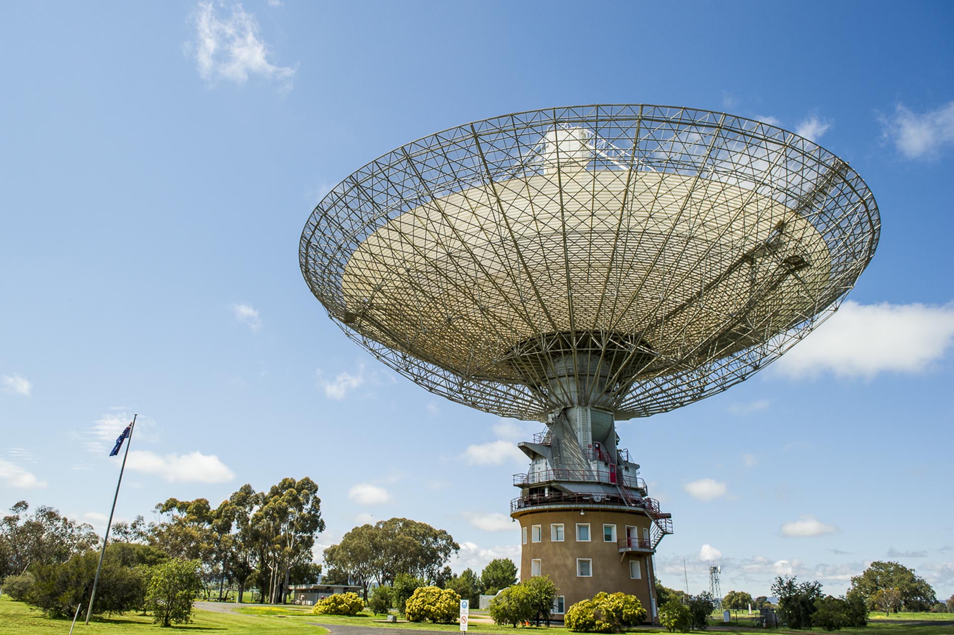 A satellite dish South Wales, Australlia