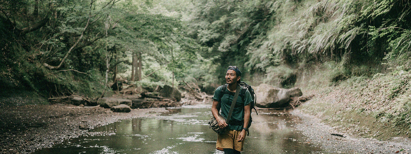 Leave It Better Than You Found It Man Hiking in the PNW