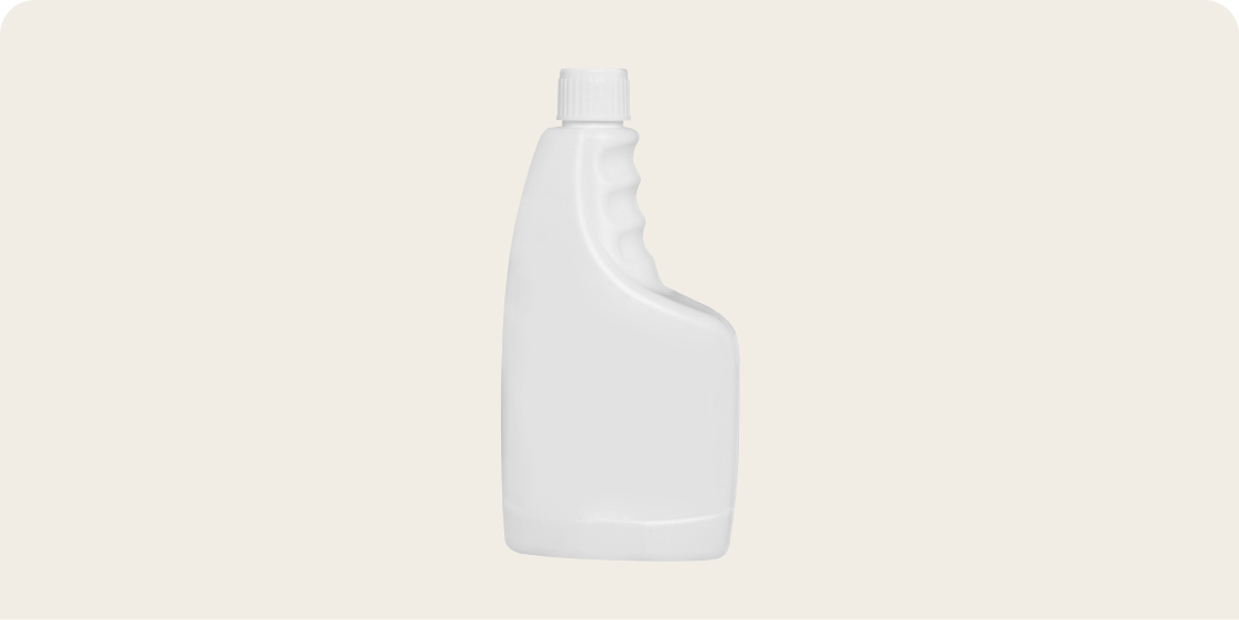 Plastic Isopropyl alcohol bottle