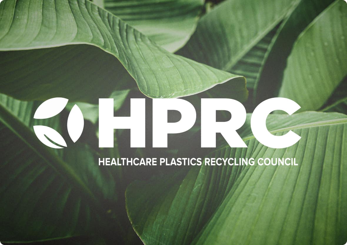 HPRC logo with leafs in the background